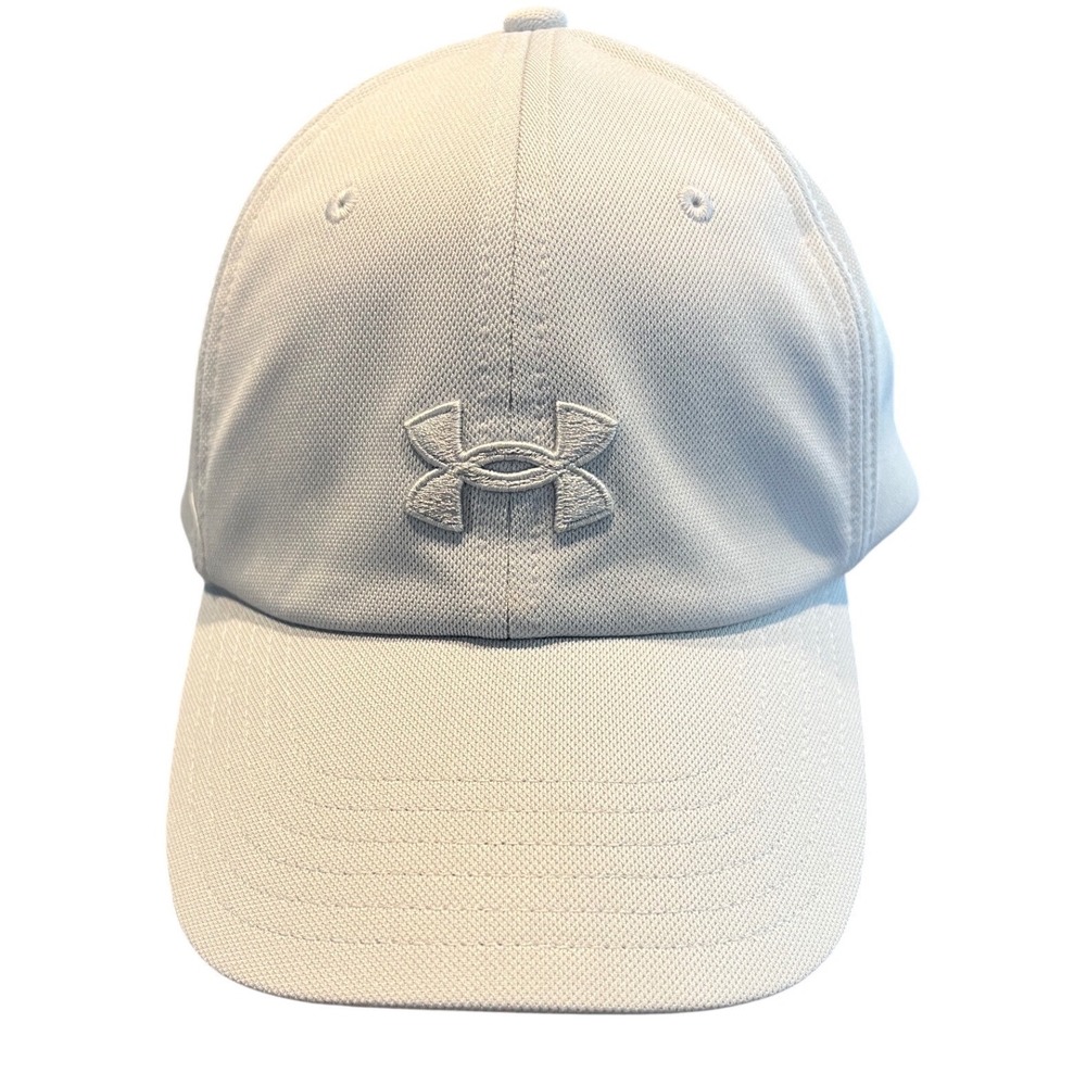 NWT Under Armour Womens Renegade Twist Cap Halo Gray Adjustable Baseball Hat